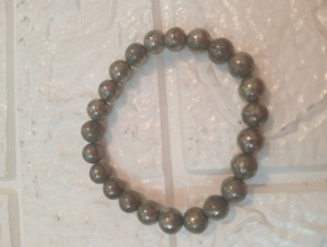 Bracelet Amaira Jewels vintage en perles imitation perle, pierres naturelles en forme de boule, serti de pierres imitation rhodium plaqué, 0,1 m, pour femme - Product Image 1