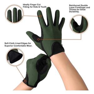 Custom All-Season Lightweight Non-Slip Equestrian <b>Gloves</b> Men Women Youth Outdoor Anti-slip Palm Horse Riding <b>Glove</b> - Product Image 5