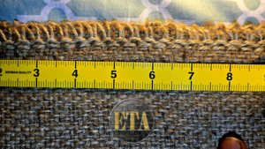 BINOLA 100% Yute Herringbone Eco-Friendly Geotextil Fabric Heavyweight Bag para uso de niñas - Product Image 4