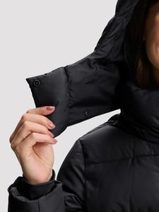 Long sleeve hooded puffer coat Casual women <b>winter</b> outerwear 2026 new <b>winter</b> <b>jacket</b> Hooded coat for women - Product Image 6