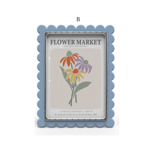 กรอบรูปเรซิ่นสั่งทำขายส่งจากโรงงาน ดีไซน์พิเศษ 4 สี สำหรับตกแต่งโต๊ะทำงาน - Product Image 4