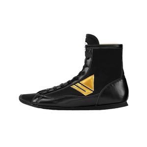 Chaussures de boxe de qualité supérieure en cuir artificiel professionnel, nouveau modèle, confortables et légères - Product Image 5