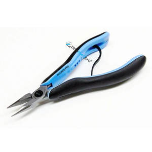 Alicates de Punta de Cadena de Acero Inoxidable de Súper Calidad con Mangos Micro-Touch y Resorte Biológico, Herramienta para Fabricación de Joyas BY ZETOMED PRO - Product Image 1