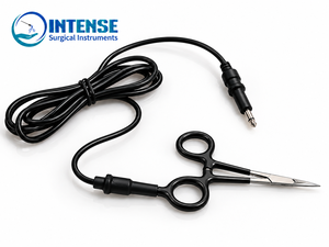 Pince coupante électrique professionnelle noire pour bijouterie, outil de précision en acier inoxydable pour la finition des bords, instruments chirurgicaux intensifs - Product Image 1