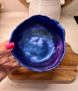 Bol à fruits en résine époxy, bol de service personnalisé de luxe, vaisselle pour dîner, prix le plus bas en provenance d'Inde - Product Image 2