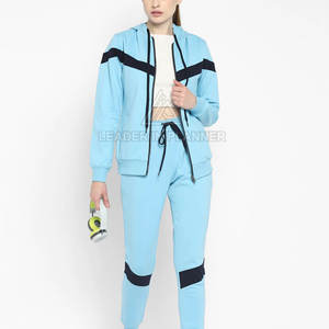 ชุดวอร์มผู้หญิงระบายอากาศได้ดี เป็นมิตรกับสิ่งแวดล้อม สวมใส่สบาย เหมาะสำหรับวิ่ง ราคาขายส่ง พร้อมบริการ OEM - Product Image 4