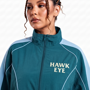 Latest Fashion Polyester Nylon Tracksuit <b>Set</b> Lightweight Sportswear Windbreaker Jacket And Pants Casual Wear Manufacturer - Product Image 6