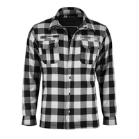 Chemise de protection pour motard homme sur mesure en toile unie à manches longues avec armure CE, qualité supérieure, service OEM