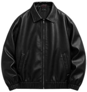 Veste en cuir pour homme, design personnalisé et tendance, fabriquée au Pakistan, produit haut de gamme, veste en cuir pour hommes et motards, veste d'hiver - Product Image 3