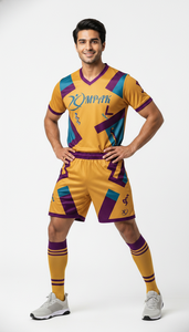 Ensemble maillot et short de volley-ball personnalisé en charbon de bois à effet vague d'eau, absorbant la transpiration, uniforme d'équipe, vêtements de sport par sublimation, vente en gros OEM - Product Image 4