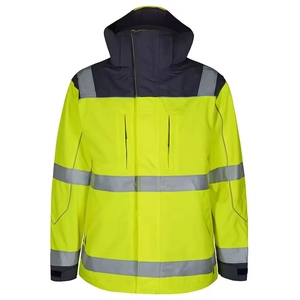 Chaqueta de Seguridad Industrial Reflectante, Chaqueta de Trabajo de Alta Visibilidad, Fabricante OEM Personalizado, Chaqueta de Trabajo para Construcción en Exteriores - Product Image 6