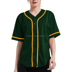 2024 maillots de baseball respirants de nouveau style 100% polyester vêtements de sport d'équipe personnalisés de haute qualité à bas prix - Product Image 1