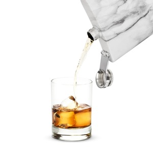 กระติกน้ำทรงเหลี่ยมลายหินอ่อนทันสมัย ใช้สำหรับพกพาเครื่องดื่มระหว่างการเดินทางและทริปกลางแจ้ง ขายส่งจากอินเดีย - Product Image 2