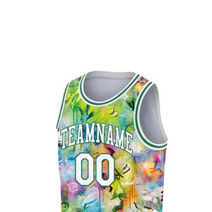 Camiseta de Baloncesto sin Mangas con Estampado, Ajuste Regular, Transpirable, 100% Poliéster para Adultos, Gran Venta - Product Image 5