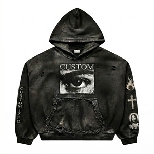 OEM Hoodies for Retailers Cotton Hoodie Streetwear Hoodie Private Label Manufacturing - Product Image 5