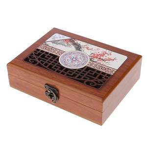 Clear Lid Wooden Acrylic Dry Fruit Box Festive <b>Party</b> <b>Supplies</b> Gift Item for Special Occasions - Product Image 4