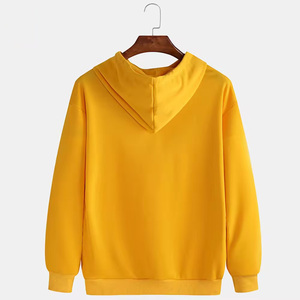 Customizable High Quality Breathable Heavy Weight 100% Cotton Fleece Long Men's <b>Hoodies</b> Winter-Street Style Hip Hop - Product Image 2