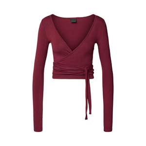 Haut de yoga pour femme à manches longues, moulant, extensible, écologique, sans couture, vêtement de sport respirant pour la gym et l'entraînement, avec logo personnalisé, vente en gros - Product Image 6