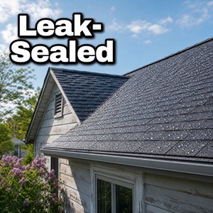 Flexible 1K Crack Repair <b>Waterproof</b> Coating Low VOC For Aged Asphalt Shingle Roof Leak Eco Friendly Surface - Product Image 3