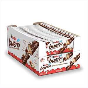 Barra de chocolate Kinderr Bueno de alta calidad, 43g, oblea crujiente con crema de avellanas, chocolate más vendido. - Product Image 4