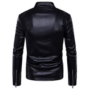 Chaqueta de Cuero Genuino para Hombre, Estilo Moderno y a la Moda, Última Llegada de 2023 - Product Image 3