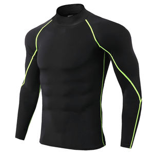 Camiseta de Compresión Rash Guard para Hombre, Sublimada, de Spandex, para BJJ, Gimnasio, Surf, Buceo, MMA - Product Image 2