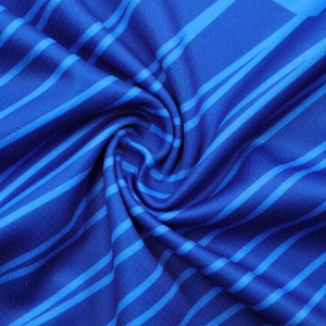 Ensemble de maillot de football bleu, col en V, manches courtes, uniforme d'équipe avec short blanc - Product Image 5