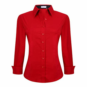 เสื้อเชิ้ตแขนยาวสีขาวสำหรับผู้หญิง เสื้อเชิ้ตทำงานสไตล์ทางการ เสื้อเบลาส์ผู้หญิงสำหรับทำงาน สินค้ามาใหม่ ขายดี เสื้อเชิ้ตทำงานสำหรับผู้หญิง - Product Image 4