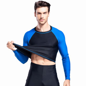 Chemises de compression respirantes à manches longues pour hommes, fabriquées au Pakistan, multicolores, pour la gym, adultes. - Product Image 3