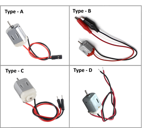 Motor Micro DC de 130 mm, 3V-6V, para Aficionados y Juguetes, Motores AC/DC en Miniatura con Cable DuPont - Product Image 1