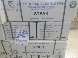 สเต็กปลาแพนกาซิอุสแช่แข็ง IQF เกรด A จากเวียดนาม จำหน่ายแบบขายส่ง อายุการเก็บรักษา 24 เดือน - Product Image 5