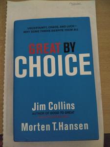 หนังสือคู่มือการเป็นผู้นำทางธุรกิจโดยจิม คอลลินส์ ฉบับภาษาอังกฤษ พิมพ์ปกอ่อน โดยมอร์เทน แฮนเซ่น "Great by Choice" - Product Image 2