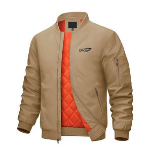 Chaqueta Bomber para Hombre, Estilo Moderno 2026, Invierno, Cálida, Hecha a Medida, Venta al Por Mayor, Chaquetas Bomber para Hombre de Alta Calidad - Product Image 1