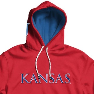 เสื้อสเวตเชิ้ตมหาวิทยาลัยสำหรับผู้หญิง สีขาวม่วง ลาย Wildcats มีฮู้ด แขนยาว ผ้าถัก ผ้าฝ้าย ใส่ได้ในฤดูใบไม้ร่วง มีกระเป๋าพิมพ์ลายด้านหน้า - Product Image 3
