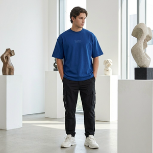 T-shirt surdimensionné personnalisé pour homme |   Vêtements de mode de haute qualité, légers, couleur personnalisée, coupe classique, design sur mesure, très demandés - Product Image 2