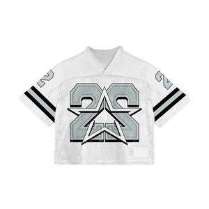 Sublimated Printed Mesh Lacrosse Jerseys Reversible Team Uniforms Men Custom Logo Breathable Eco-Friendly 100% Polyester Sports - Product Image 5