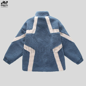 Custom Design <b>Plus</b> <b>Size</b> <b>Waterproof</b> <b>Jackets</b> For Man Custom High Quality Winter Knitted Breathable Sherpa <b>Jackets</b> - Product Image 2