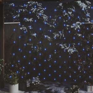 Guirlande lumineuse LED moderne 9,8'x 6,6' en PVC bleu pour le Nouvel An et autres occasions - Product Image 1