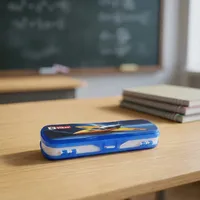 Estuche Organizador de Plástico Resistente VIKAS Original MINI para Lápices, Sacapuntas, Regla, Borrador y Artículos Escolares