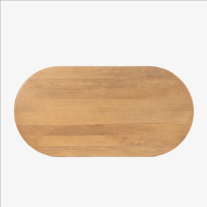 Table à manger moderne de luxe en bois massif, de haute qualité, robuste, durable, écologique, imperméable, portable, meubles de salle à manger - Product Image 6