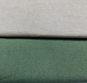 Tissu tissé extensible confortable, poids moyen 265 g/m², sergé 2/1 S, finition plate pour femmes et hommes - Product Image 1