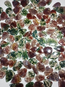 Cabochon en Agate Rouge Naturelle, Pierre Précieuse de Haute Qualité, Fournitures Artisanales pour la Fabrication de Bijoux - Product Image 6