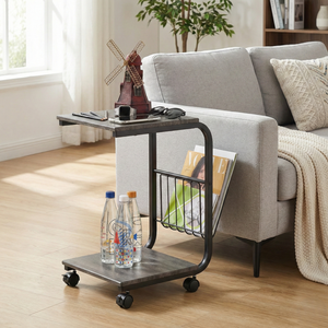 Roues de table de chevet latérales mobiles modernes de haute qualité vente en gros de meubles de rangement pour la maison de Taiwan fabricant étagère de vente de qualité - Product Image 1