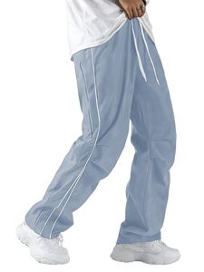 Pantalones de Paracaídas Ligeros de Secado Rápido para Hombre, Pantalones Casuales de Pierna Ancha con Bolsillos Profundos, Proveedor Mayorista - Product Image 1