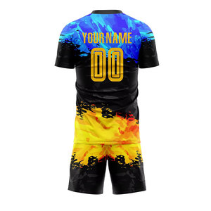 Uniformes de Fútbol de Alta Calidad a Precio de Mayoreo, Logotipo Personalizado, Conjunto de Uniforme de Fútbol de Secado Rápido, Diseño Personalizado al por Mayor - Product Image 5