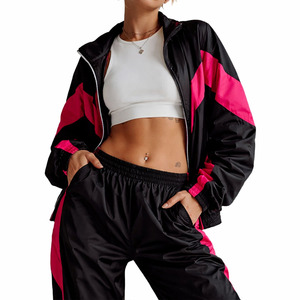 Luxury Wholesale Custom Panel Windbreaker Track Suit Waterproof <b>Lightweight</b> <b>Jackets</b> & Pants Set Breathable <b>Jacket</b> for men Bulk - Product Image 2
