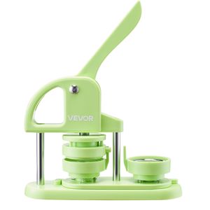 Macchina Ergonomica per la Creazione di Badge con 100 Pezzi di Componenti in Plastica Rinforzata, Taglierina Circolare da 2.28 Pollici, Chiavi Esagonali, Categoria Badge - Product Image 1