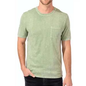 เสื้อยืดโอเวอร์ไซส์สไตล์วินเทจสำหรับผู้ชาย ผ้าฝ้าย 100% ล้างสีแบบ Stone Washed ขอบเสื้อแบบ Ringer ผลิตโดยผู้ผลิตเสื้อผ้าสตรีทแวร์ ขายส่ง - Product Image 6