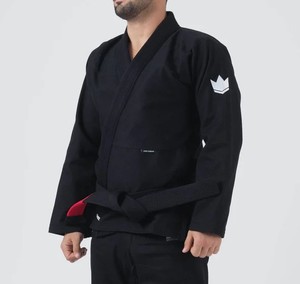 Kimono de Karate Ligero, Transpirable, 100% Algodón, 460 g/m², Azul, Negro, Blanco, para Jiu Jitsu Brasileño (BJJ) de Pakistán - Product Image 3