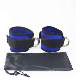 สายรัดข้อเท้าปรับระดับได้สำหรับเครื่องออกกำลังกายแบบสายเคเบิล อุปกรณ์รัดข้อเท้าคุณภาพพรีเมียมสำหรับการออกกำลังกายขา การเตะขาหลัง การบริหารกล้ามเนื้อก้น และการฝึกในยิม - Product Image 3